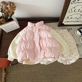 童羽绒服;童套装;普通外套