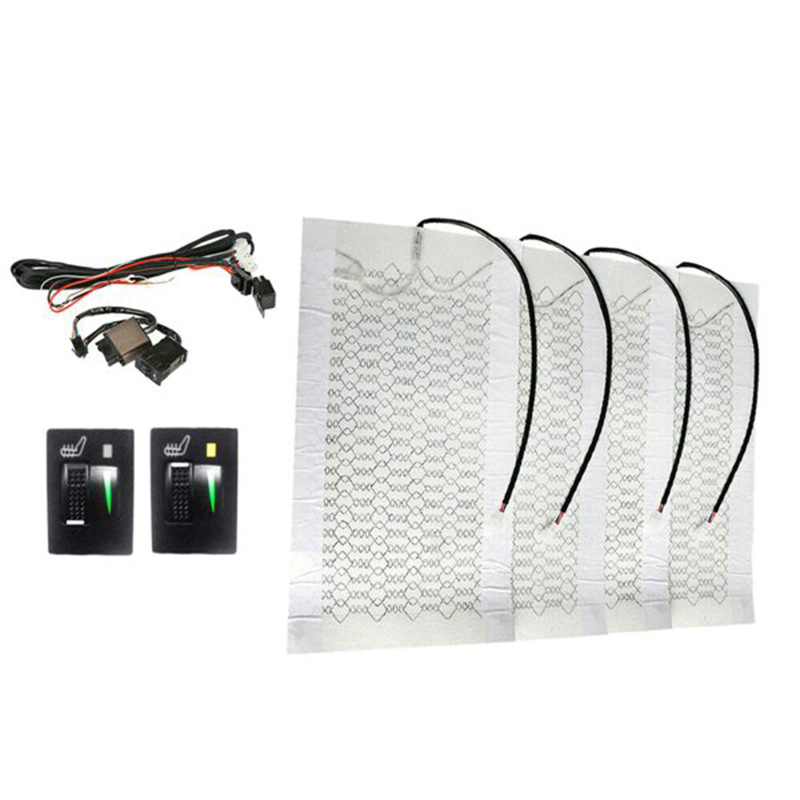 Coche calefacción cojín de invierno asiento térmico coche calefacción eléctrica 12V asiento cojín automático apagado rápido calefacción coche invierno