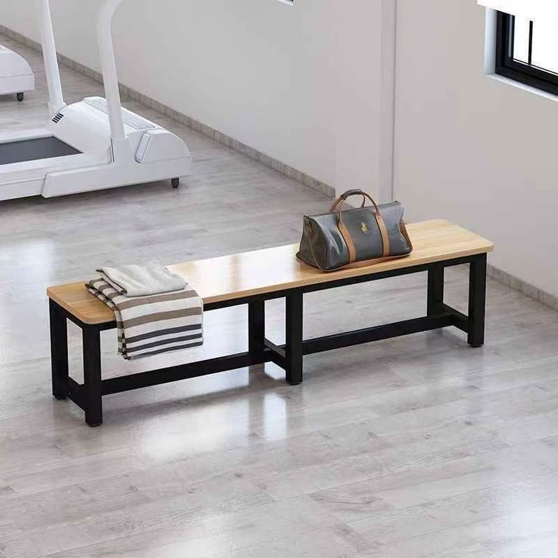 Shoe changing bench for bathroom, home use, rectangular dressing room sofa stool, living room, restaurant, dressing room long bench