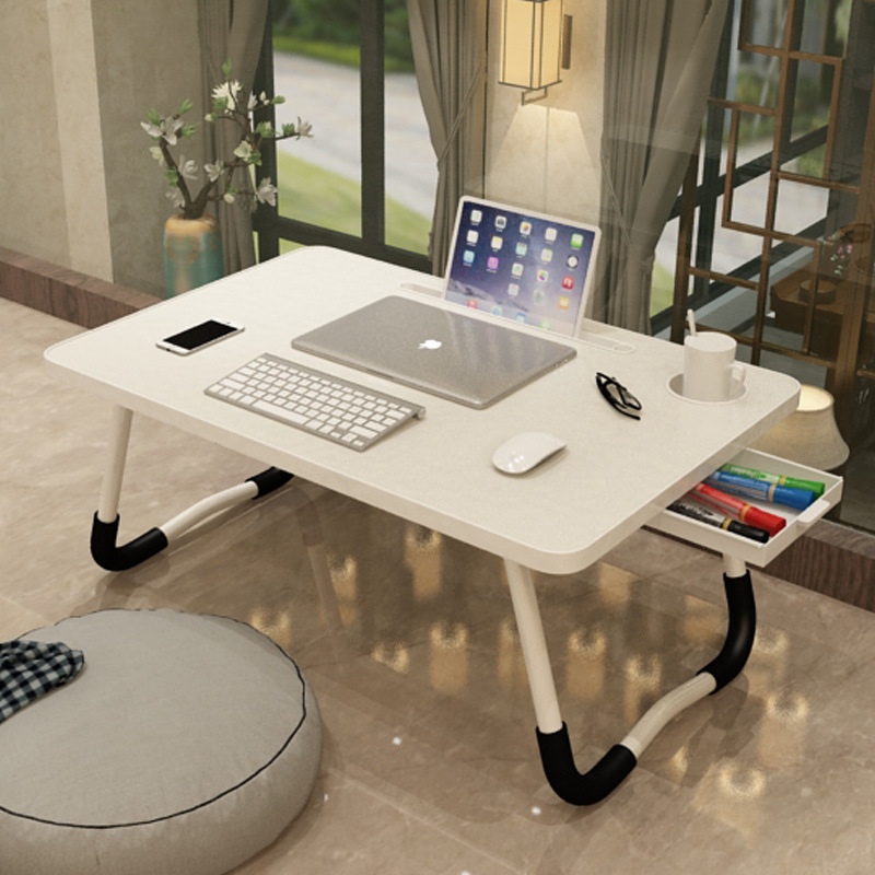 Bed Desk Small Table Dormitory Dormitory Student Laptop Computer Desk Simple Lazy Table Folding Bedroom Floor