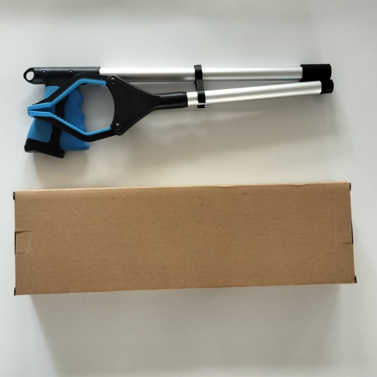 Dispositivo de recogida de clip de basura plegable con imán de aleación de aluminio engrosada dispositivo de recogida doméstica alicates de recogida de saneamiento clip sanitario image 15
