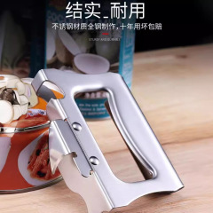 スポット卸売りは多機能ステンレスの栓抜き器の日本式の缶切りの缶詰を厚くして携帯します。