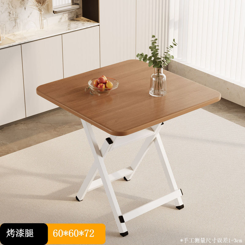 折りたたみテーブル正方形家庭用小型折りたたみテーブル賃貸住宅ダイニングテーブルポータブルナイトマーケット屋台小さなダイニングテーブル|undefined