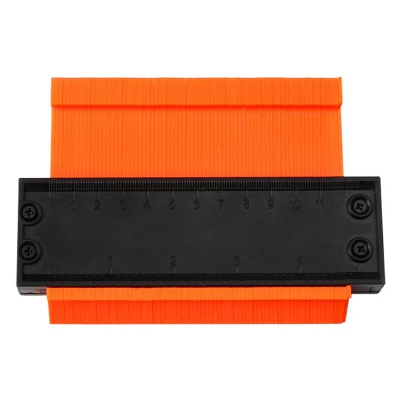 Профильный Манометр с фиксатором Контур Деревообработка Измерительный выдвижной манометр Формовщик нерегулярного измерения Линейка радиана