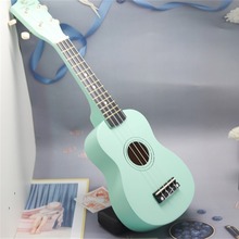 工厂批发初学者彩色21寸尤克里里木质小吉他乌克丽丽学生乐器
