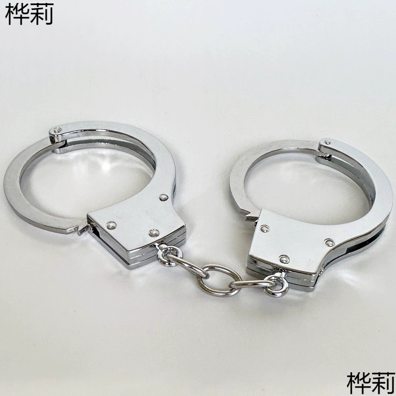 Игрушечные наручники, сценарий, загадочная комната, реквизит, пара из нержавеющей стали, железные наручники, утолщенные наручники из сплава, замок для ног