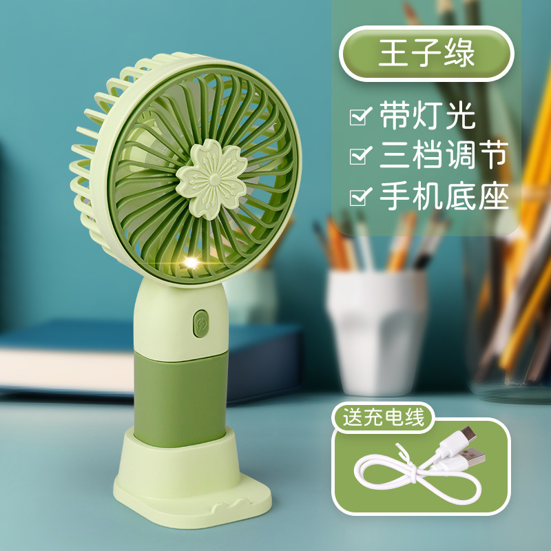 人気のハンドヘルドファンフルーツフラワー漫画 USB ハンドヘルド小型ファンポータブル屋外サイレントデスクトップ小型ファン|undefined