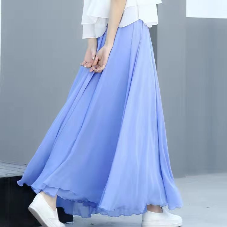 ◐Ice blue 720-degree double-layer swing❃