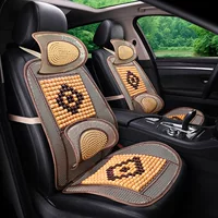 Автомобильная Подушка Летние универсальные деревянные бусины Бамбуковая Подушка Дышащая Прохладная Подушка Сиамские деревянные бусины Летняя Подушка сиденья