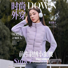 2025秋季新款前片羽绒小蛮腰外套立领百搭显瘦纯色简约秋装批发