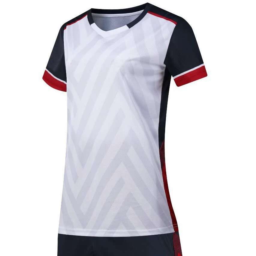 Прямая поставка с фабрики 2024 Новый волейбольный костюм из твила с V-образным вырезом, мужская и женская пара, дышащая тренировочная Спортивная одежда для соревнований