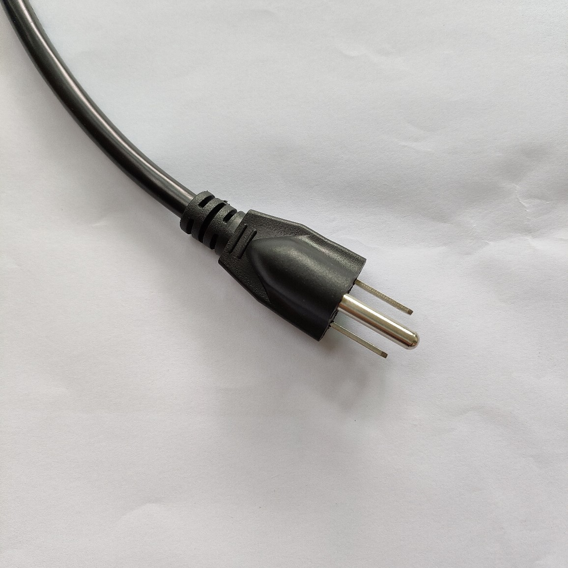 厂家直供美规三插SJTW 3*18AWGPVC电源线长度1米抗紫外线连接线