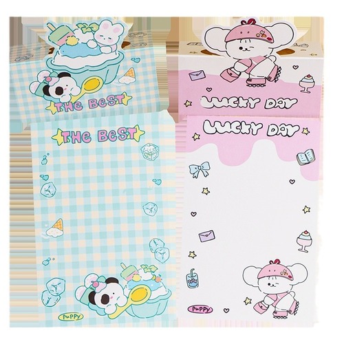 Folded anti-matching card header idol small card packing material starry fan gifts card packaging card card packing paper