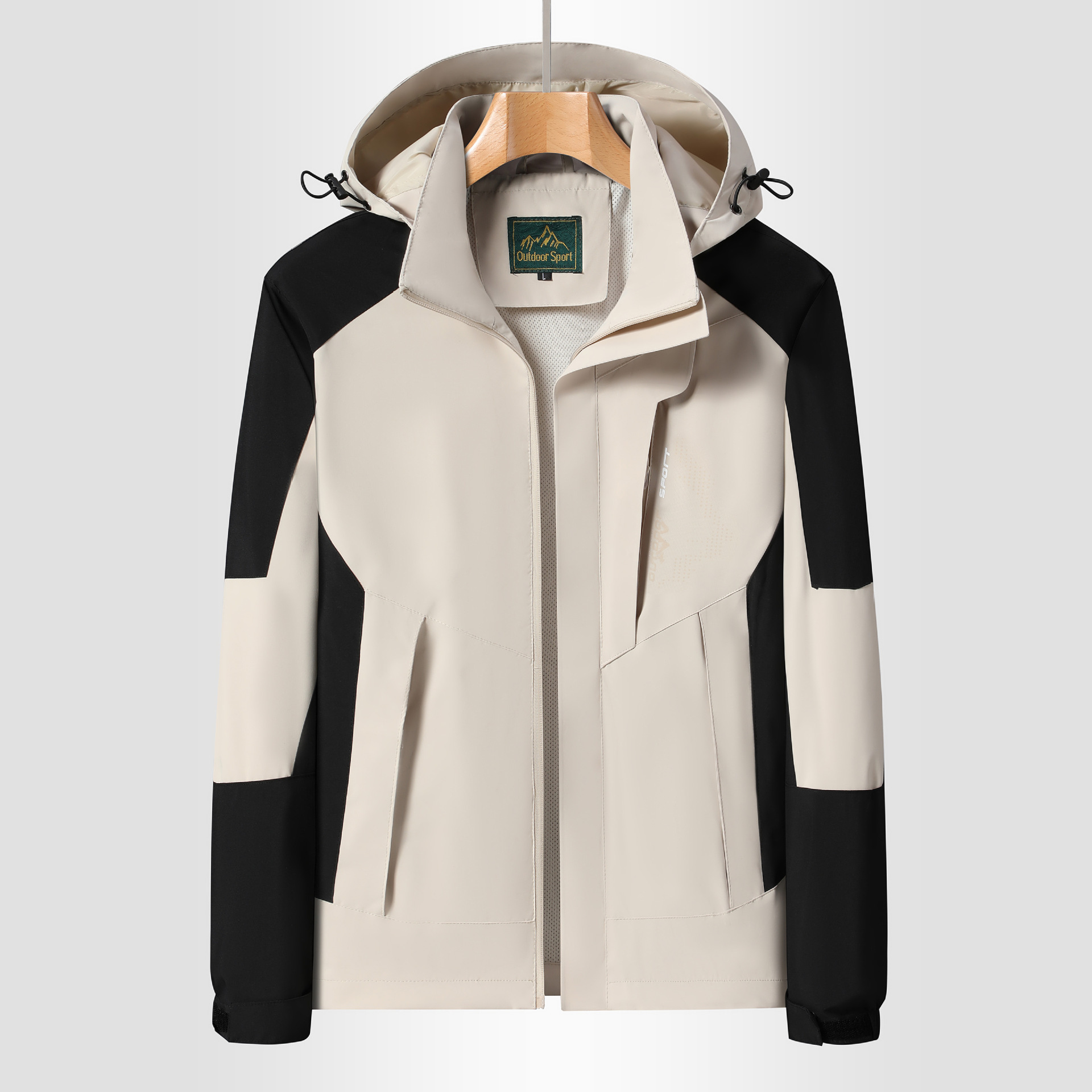 windproof waterproof climbing travel sports thin jacket for men and…