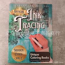 �¿�Ink Tracing Coloring Book  īˮ��ġ�Tɫ�� ���₀����ɫ��