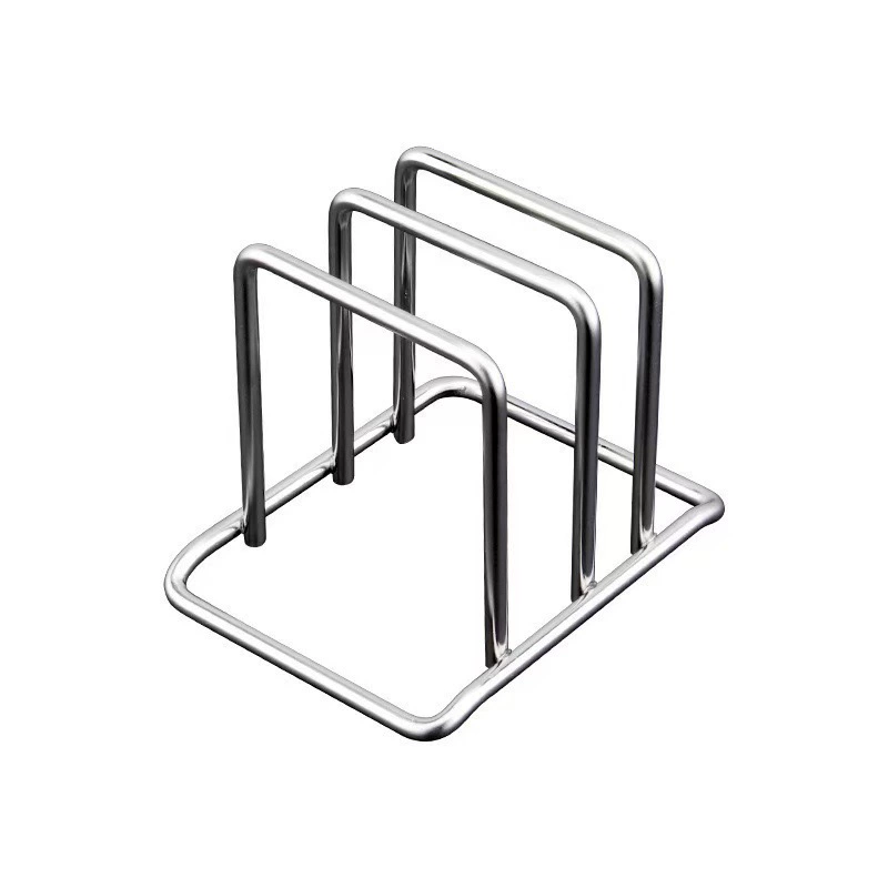 Household stainless steel chopping board rack kitchen storage rack chopping board chopping board storage rack chopping board rack pot cover