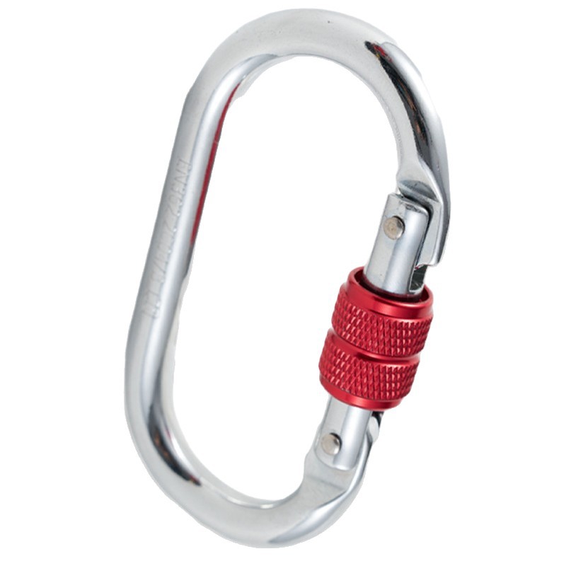 High-Altitude Work Safety Descender, Engineering Self-Locking Anti-Fall Device, High-Altitude Protector, Carabiner