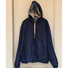 秋冬新款韩系简约g@o级感男女情侣款双面两穿连帽卫衣外套ss09298