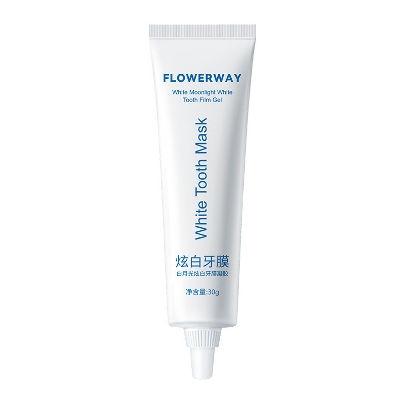 FLOWERWAY Moonlight White Brilliant Dental Gel Limpieza Oral Suave Brillante Aliento Refrescante Brillante Dental Pasta image 7