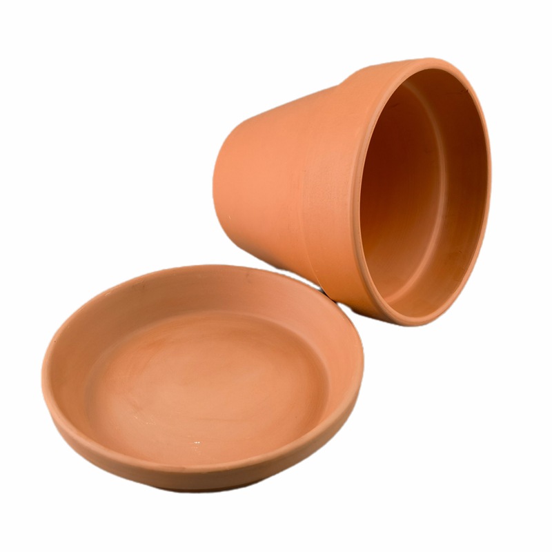 Cerámica roja, plántulas suculentas, plantadas frescas, macetas absorbentes de agua transpirables, macetas para mascotas y jardinería, macetas, jarrones, jardín familiar