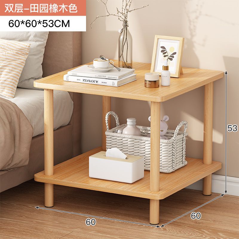 60×60cm 더블 레이어 목가적 참나무