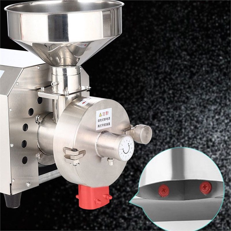 Molino de granos, molino de granos, molino de acero inoxidable comercial, molino de harina de sésamo, molino de condimentos, molino ultrafino