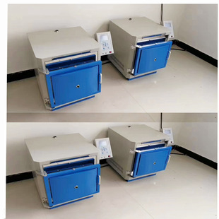 Integrated muffle furnace refractory brick hearth box type high temperature furnace