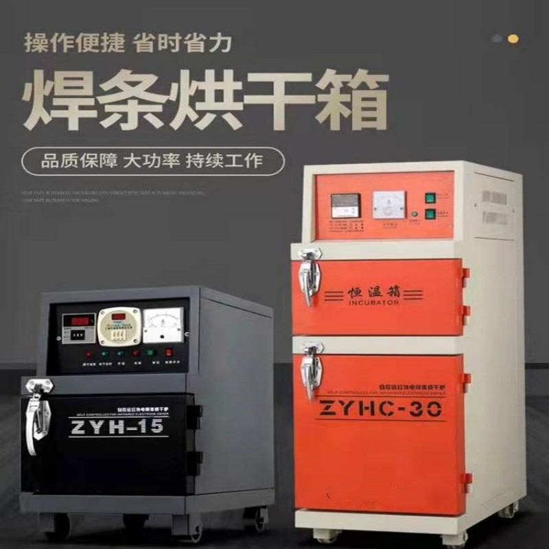 双开门焊条烘干箱远红外高温储藏电焊条焊剂烘干保温箱不锈钢