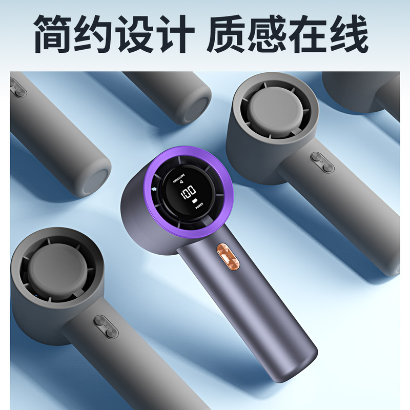 2025跨境新款T11高速手持小风扇 USB迷你户外便携式暴力涡轮风扇|undefined