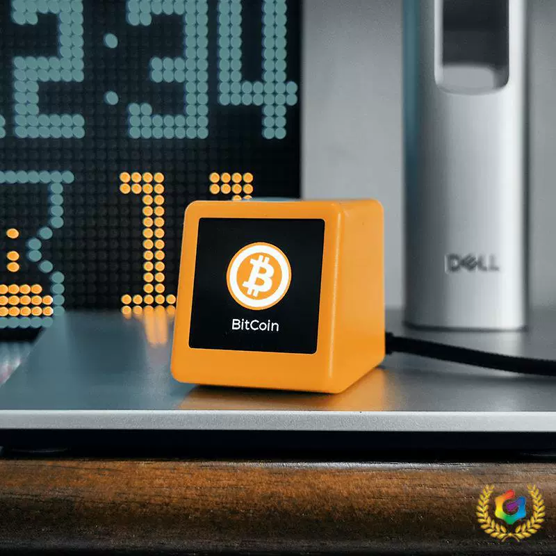 ✅ ПРО Запас котировок монитор WiFi погода часы обменный курс BTC криптовалюта живые
