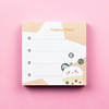 Note, cartoon sticker, cute high quality stationery for elementary school students, custom made, wholesale