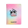 Cartoon passport case, capacious organizer bag, card holder, Korean style