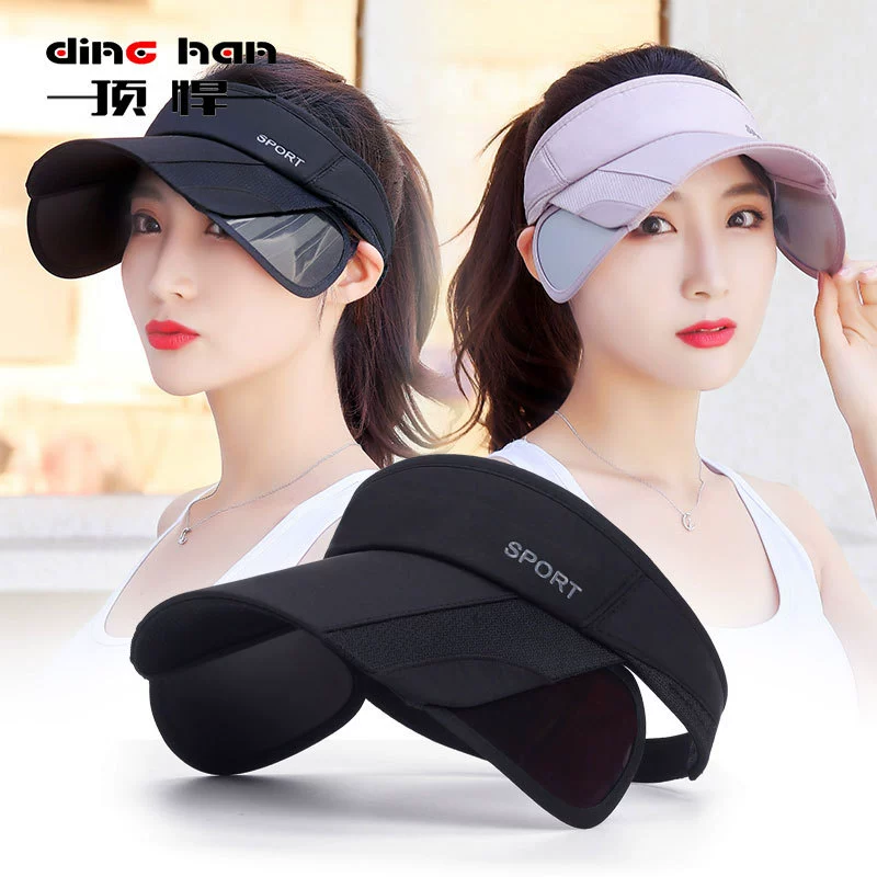 Летний спортивный солнцезащитный крем на открытом воздухе, воздушный цилиндр, Женская велосипедная шляпа от солнца, телескопическая шляпа от солнца с выдвижными полями