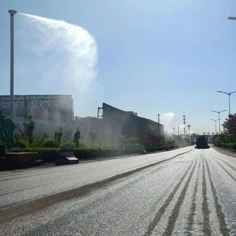 全自动360°高压雾桩 搅拌站建筑工地搅拌站厂矿道路降尘设备厂家