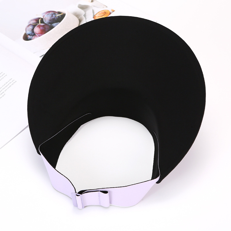 Nuevo sombrero para el sol anti-ultravioleta para hombres y mujeres deportes de verano y otoño sombrero de copa vacío sombrero de concha sin costuras protección solar cara al aire libre