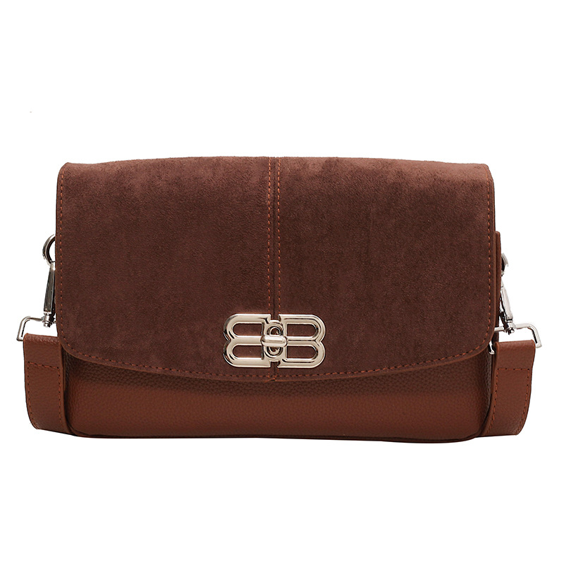 Retro Martha bolsa de gamuza 2023 nuevo viajero versátil amplia correa de hombro bolsa de mensajero para las mujeres