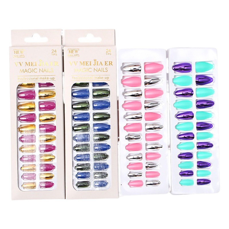 Uñas postizas desmontables estilo europeo americano