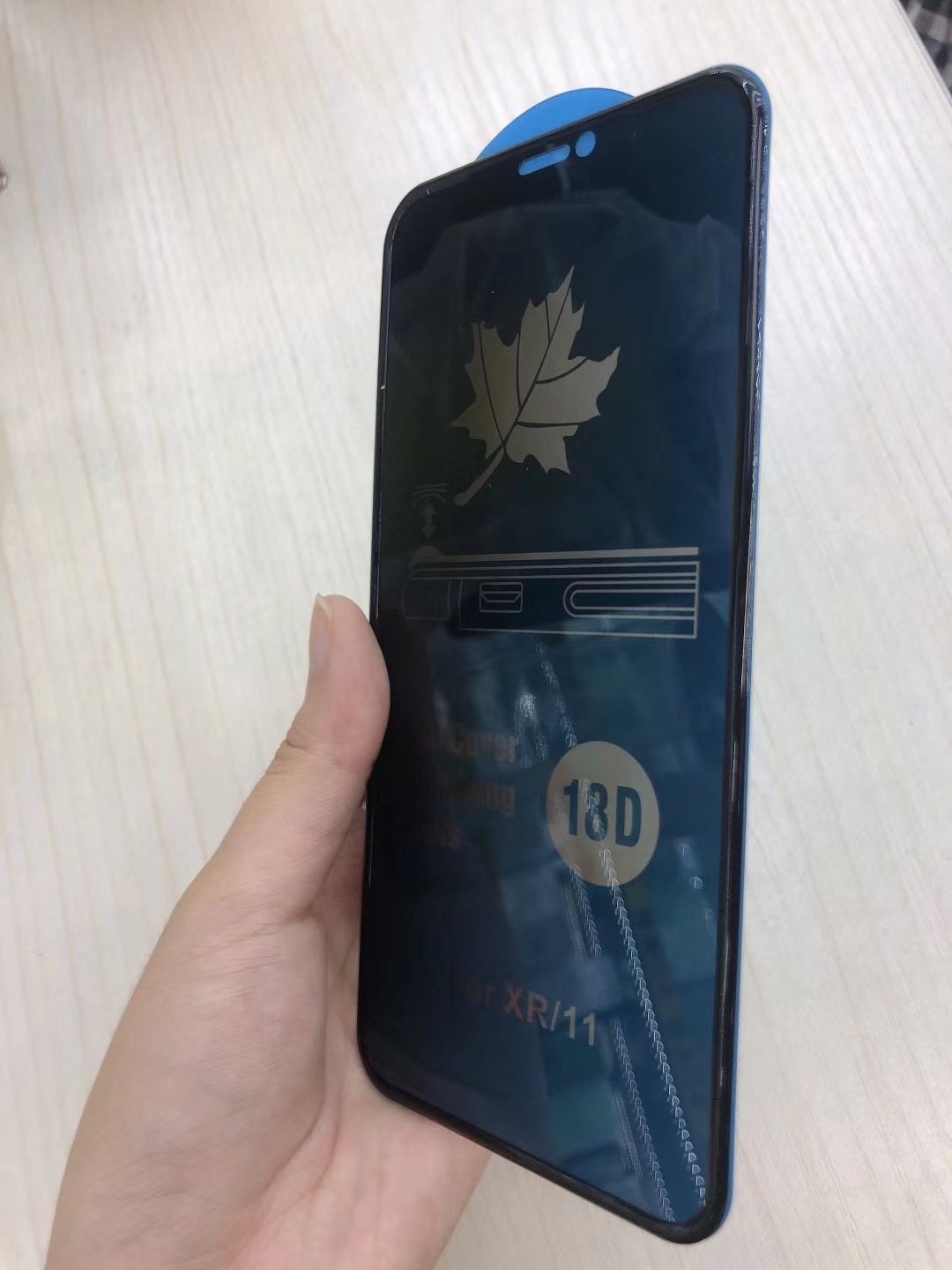 Film trempé anti-éclatement pour airbag iPhone 13pro18D, adapté à Apple 11promax/11pro_voghion.com