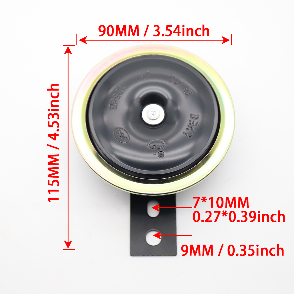 LVEE Liwei DL126 serie 12V motocicleta eléctrica ATV triciclo altavoz para Harley