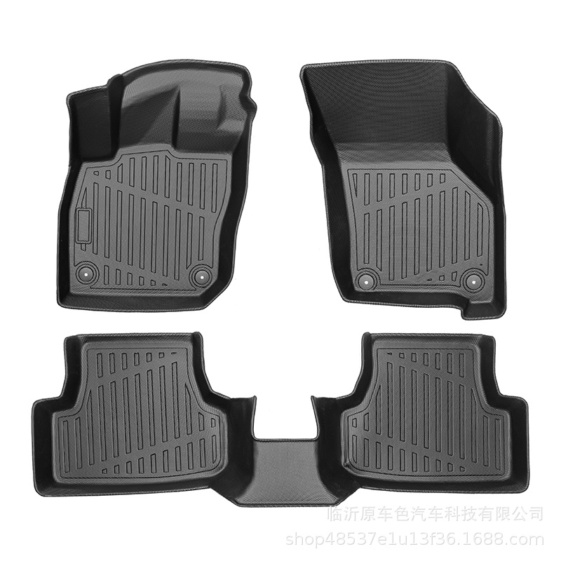 Europa para Audi A3 2021 - 2024 TPE híbrido 3D todo el tiempo TPE cojín de pie de automóvil