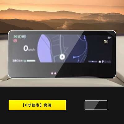 25-26 Nio Firefly Firefly Screen Tempered Film Central Control Navigation Protective Film Interior Car Accessories (Car interior film) - 25-26-nio-firefly-6inch-instrument-hd