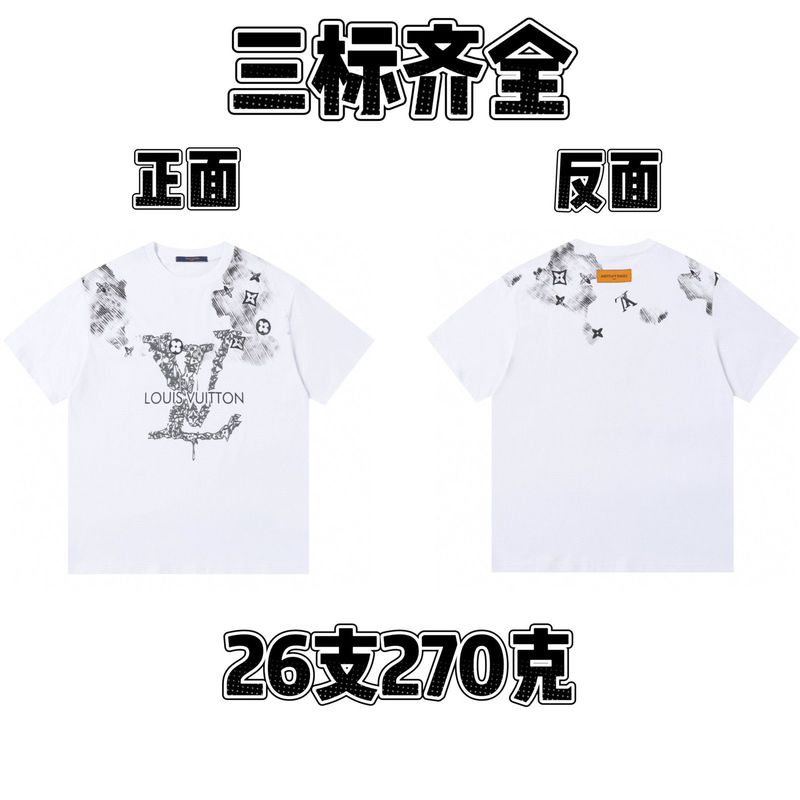 25春夏純綿ラウンドネック半袖Tシャツ漫画文字プリントカジュアルルーズ万能トップス流行万能|undefined