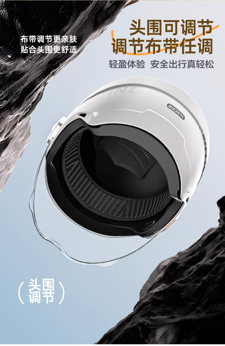 3C Certified Helmet for Women, Electric Bike Summer Helmet, Women's Sun Protection Helmet, Universal for All Seasons, 2026 New Model Helmet for Women's Motorcycles