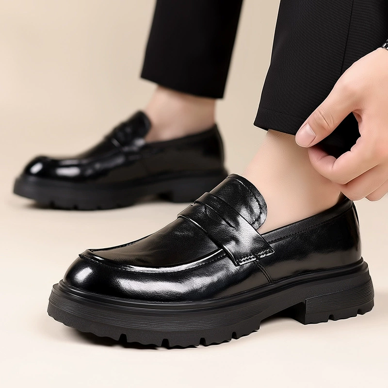 22922 кожаные туфли мужские педали