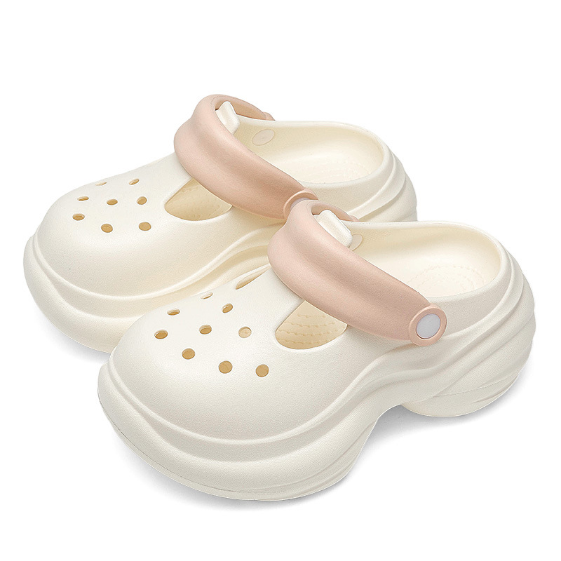 top Quality EVA Clogs 2026 New Model Beach Non-Slip Thick-Soled Closed-Toe Slippers Women, Suitable For Summer Outdoor Wear_voghion.com