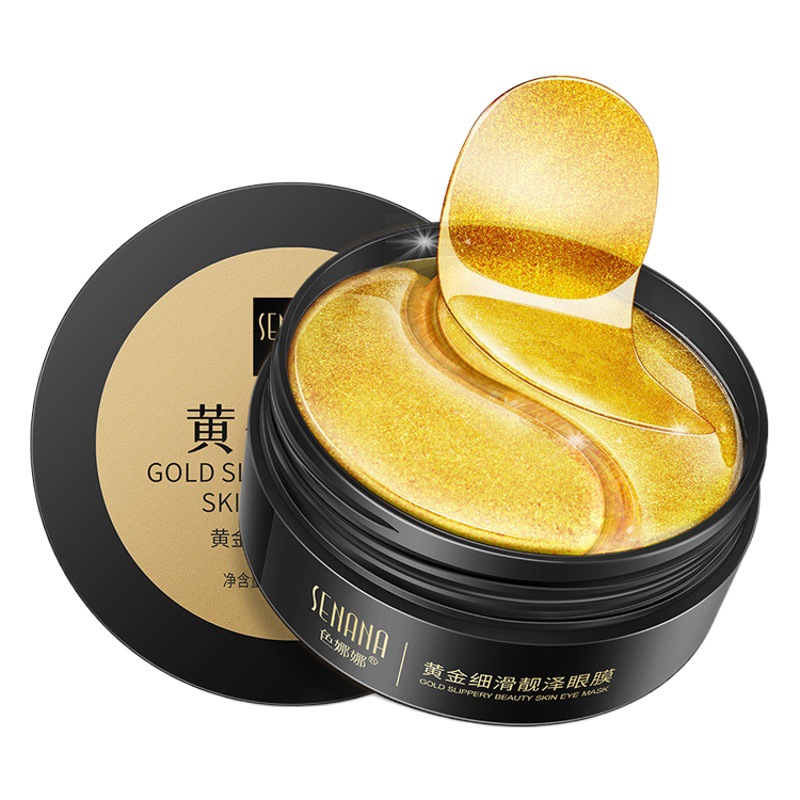 Se Nana 24K Noblewoman Eye Mask Is Hydrating, Nourishing, and Moisturizing, Reducing Eye Bags and Dark Circles, Seaweed Eye Mask Patch