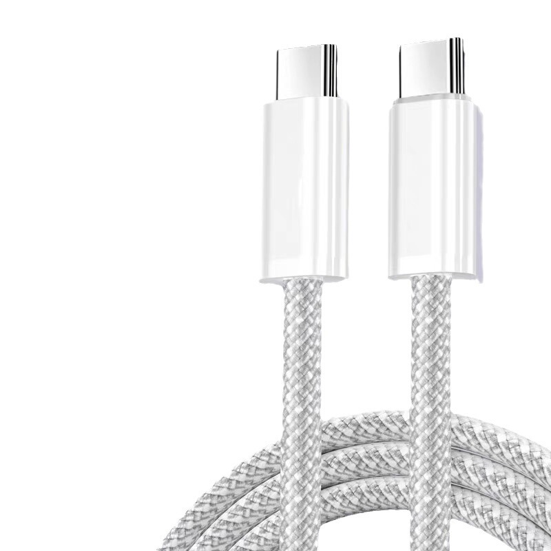 Apple 1516 マカロン高速充電データケーブル編組ダブル C 高速充電ケーブル typec インターフェース充電ケーブルオリジナル工場に適しています|undefined
