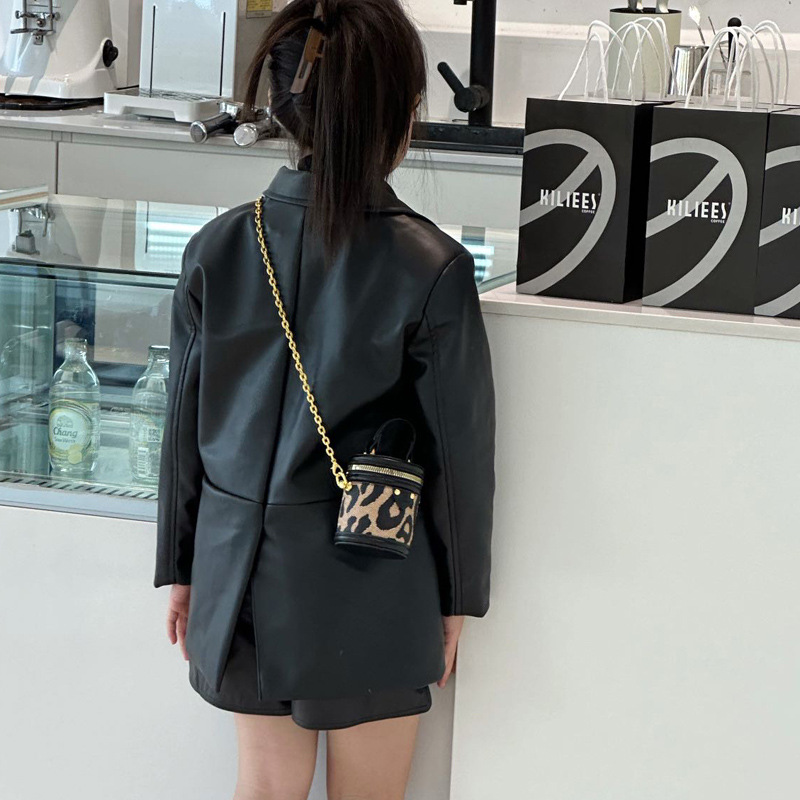 Nuevo creativo mini lindo bolso de cubo bolso de moda coreano accesorios para niños bolso de princesa de aire extranjero bolso mochila