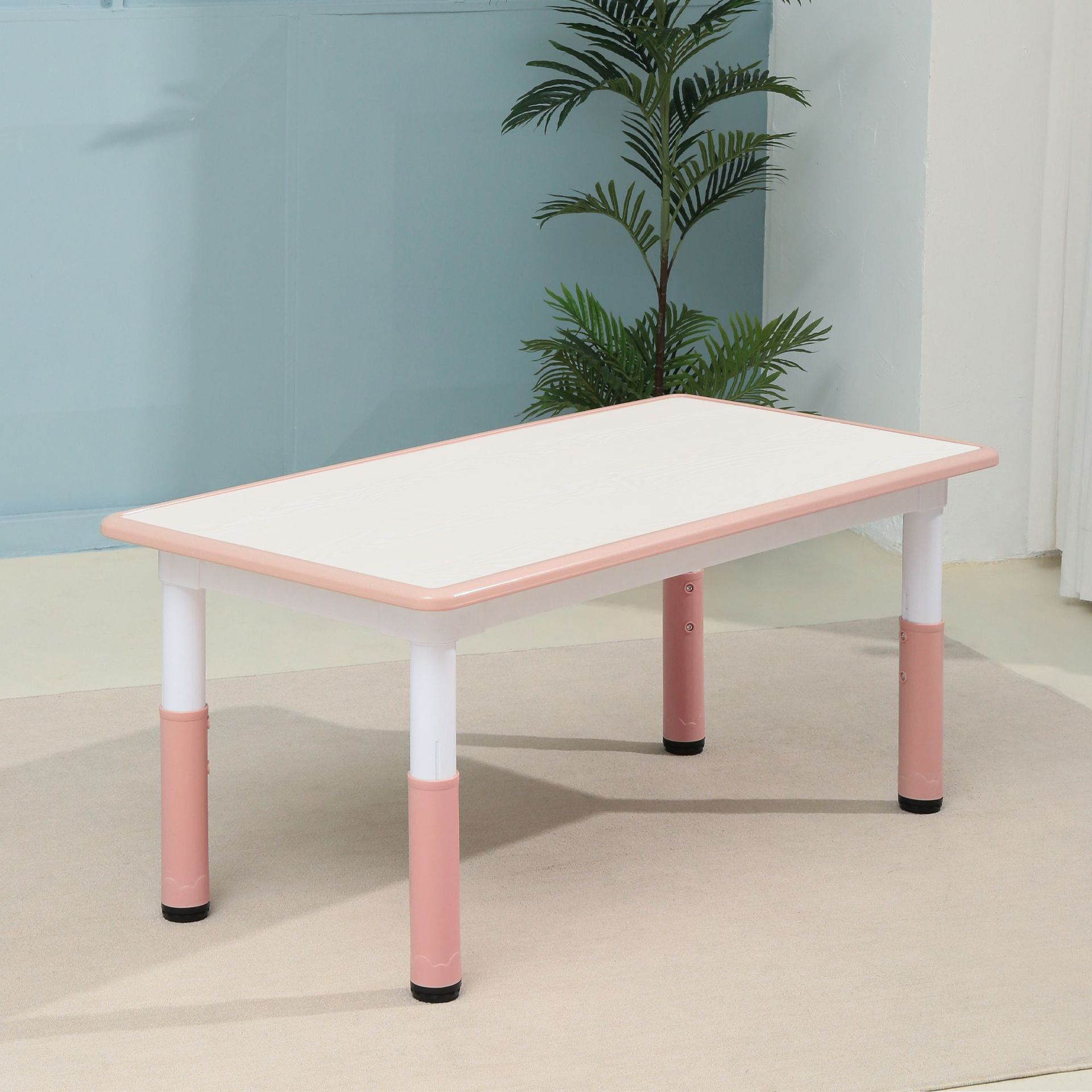 화이트보드 베고니아 핑크 싱글 테이블