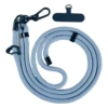 Mobile phone, adjustable blue strap